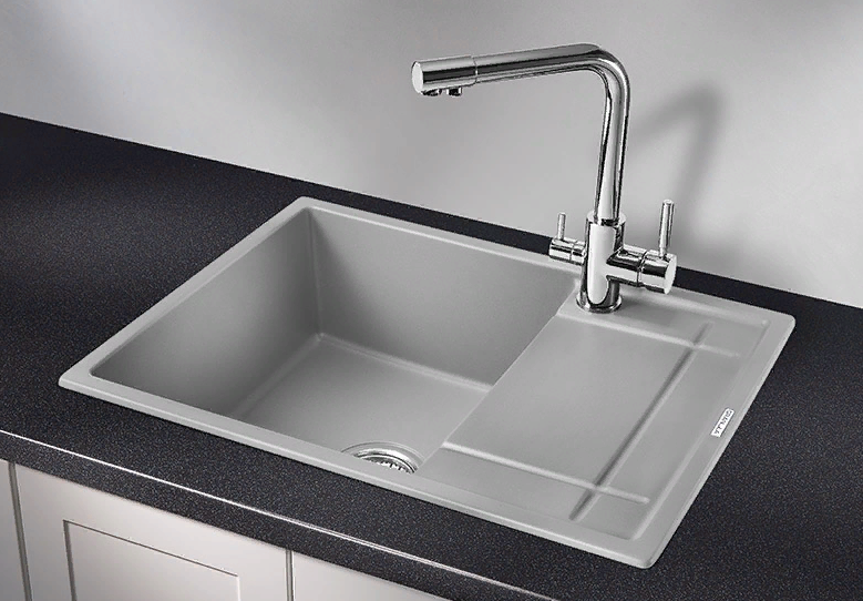 Фото товара: GRANULA 6501 мойка, гранит, алюминиум