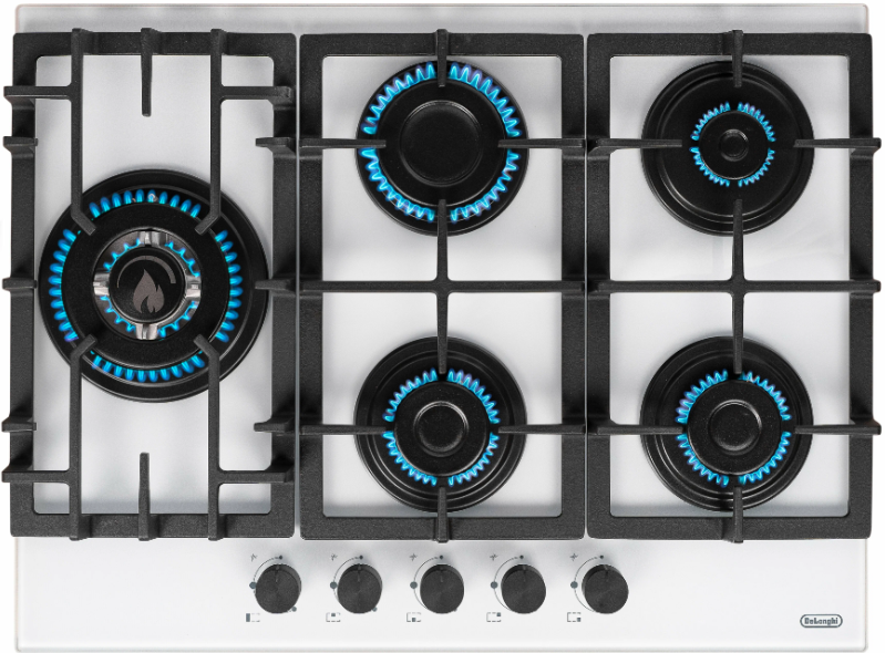 Фото товара: DeLonghi GERMANA 7GW BB газовая поверхность