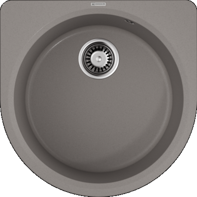 Фото товара: Omoikiri Akegata 51-GR, мойка, гранит, leningrad grey