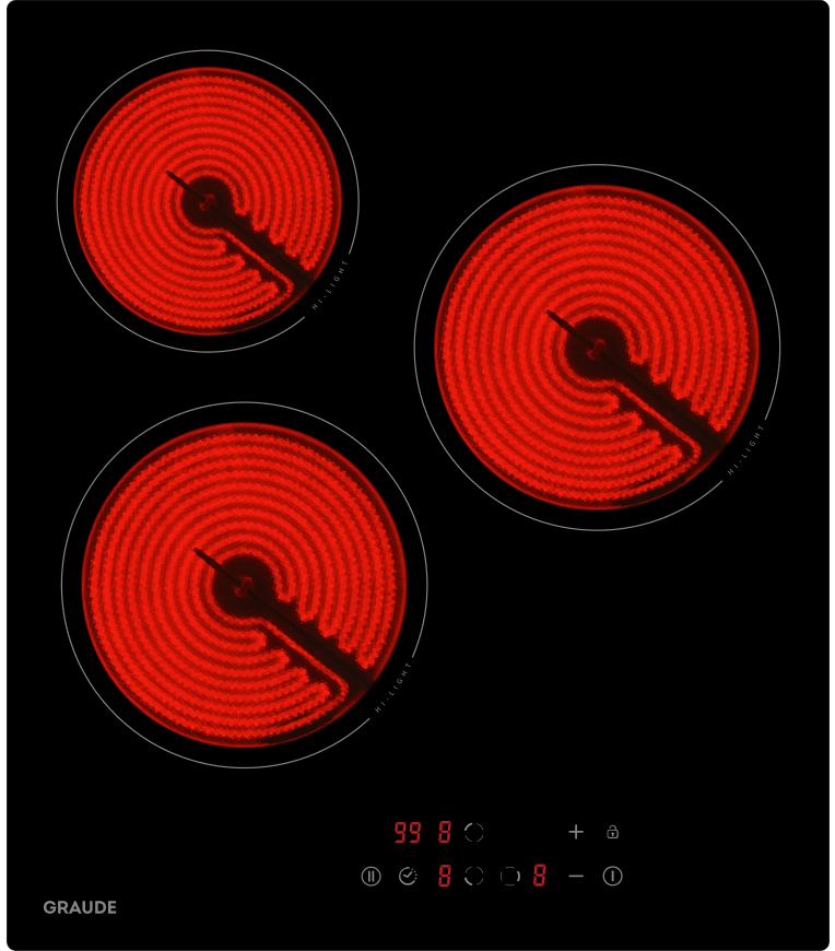 Фото товара: Graude EK 45.0 S стеклокерамическая поверхность