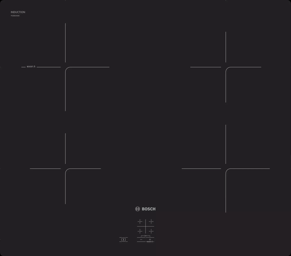 Фото товара: Bosch PUG61KAA5E индукционная поверхность