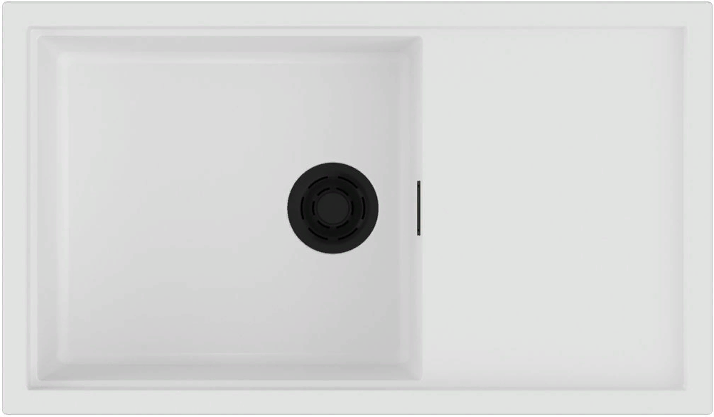 Фото товара: Omoikiri Sintesi 86-WH, мойка, керамика, белый