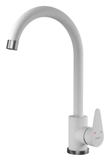 GranFest GF-Z-5412, смеситель, гранит, серый Фото товара: GranFest GF-Z-5412, смеситель, гранит, серый