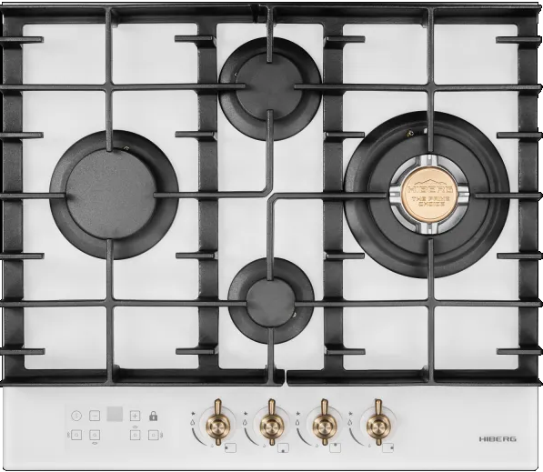 Детальное фото товара: HIBERG VM 6245 W газовая поверхность