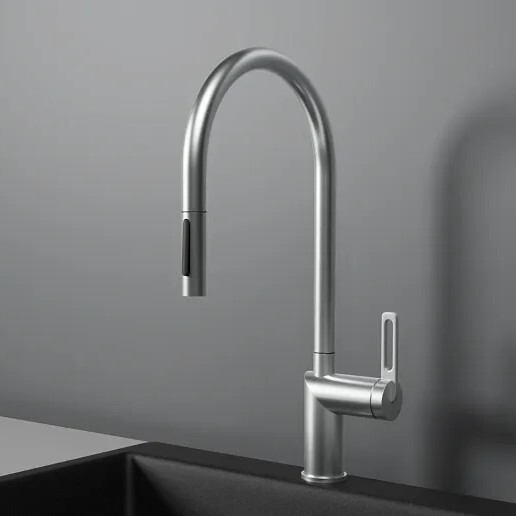 Фото товара: GRANULA 8172 смеситель, нержавеющая сталь