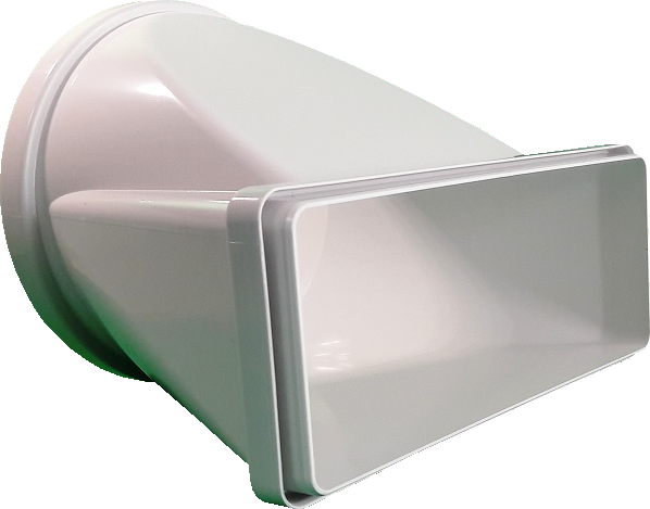 Фото товара: Faber переходник прямоугольной/круглый RRC (220х90 мм)