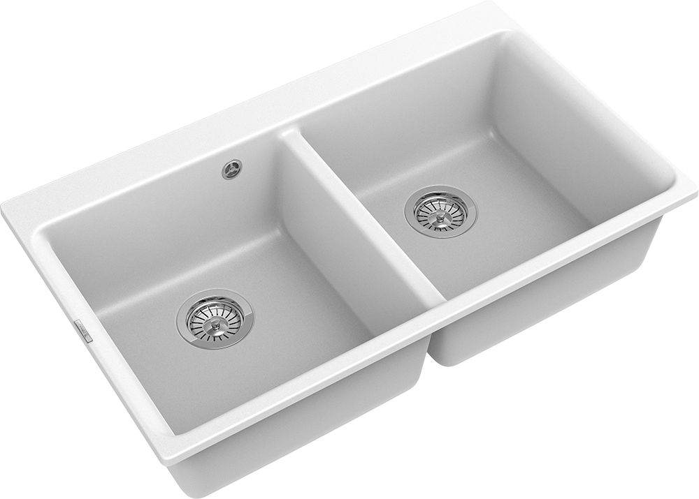 Детальное фото товара: Rivelato AXEL X-90-2D brina, мойка, гранит, иней