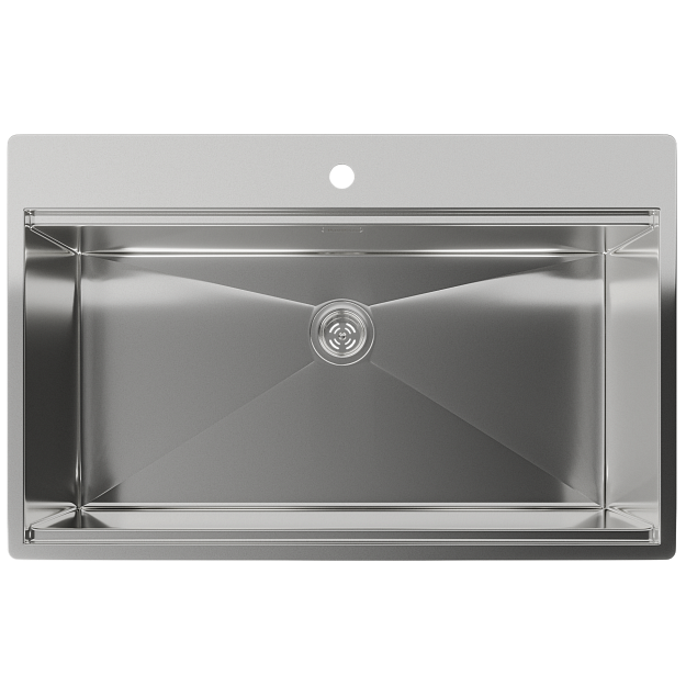 Фото товара: Rivelato RINOX 8050 INOX, мойка, нержавеющая сталь