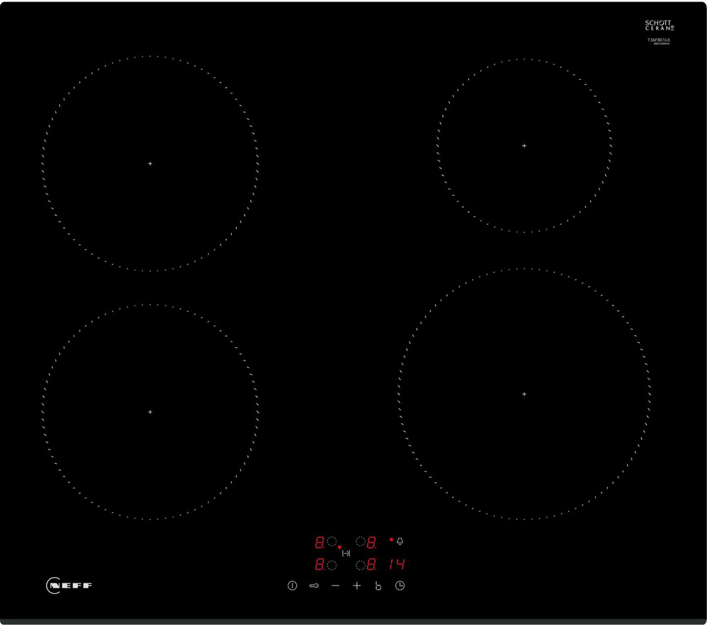 Фото товара: NEFF T36FBE1L0 индукционная поверхность