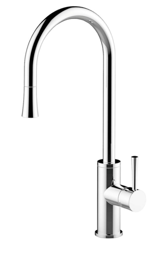 Фото товара: GranFest 7652, смеситель, мрамор, хром