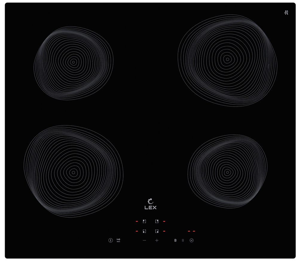 Фото товара: LEX EVI 640 R2 BL индукционная поверхность