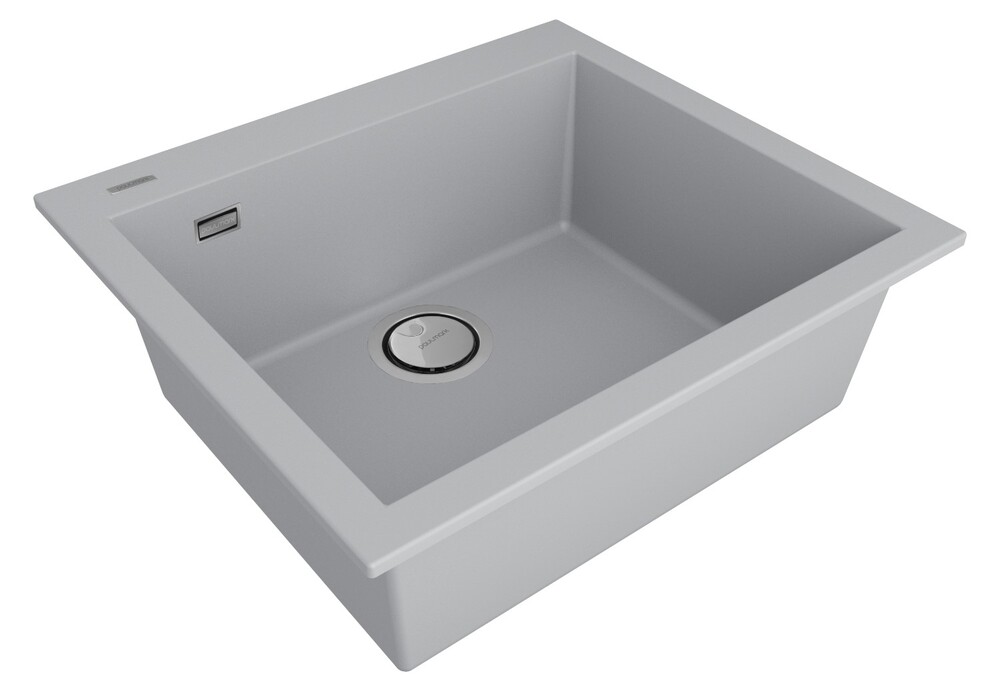 Детальное фото товара: Paulmark DECORATION 56, мойка, гранит, серый