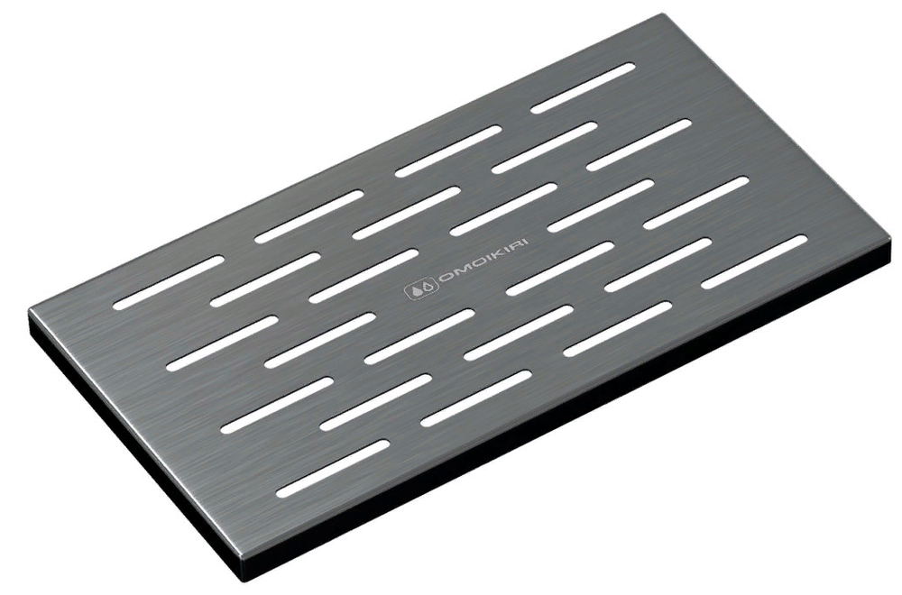 Фото товара: Omoikiri FT-01-GM, подставка-сушилка для посуды DRY-01/DRY-02