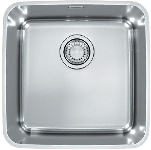 Фото товара: ALVEUS LUNO 30 SAT 90, мойка, нержавеющая сталь сатин ( в комплекте с сифоном 1130550)