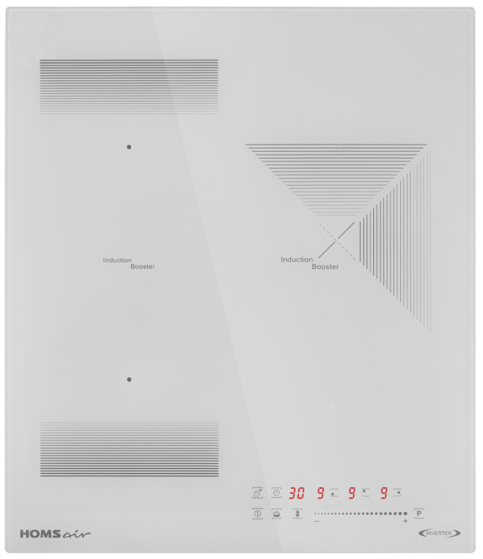 Фото товара: HOMSair HIC43BWH Inverter индукционная поверхность