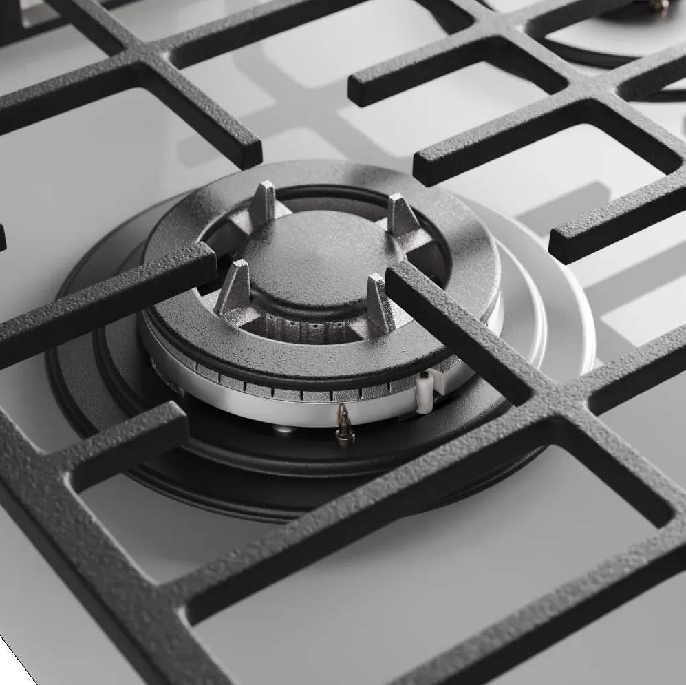 Kuppersberg FG 45 W Детальное фото товара: Kuppersberg FG 45 W газовая поверхность