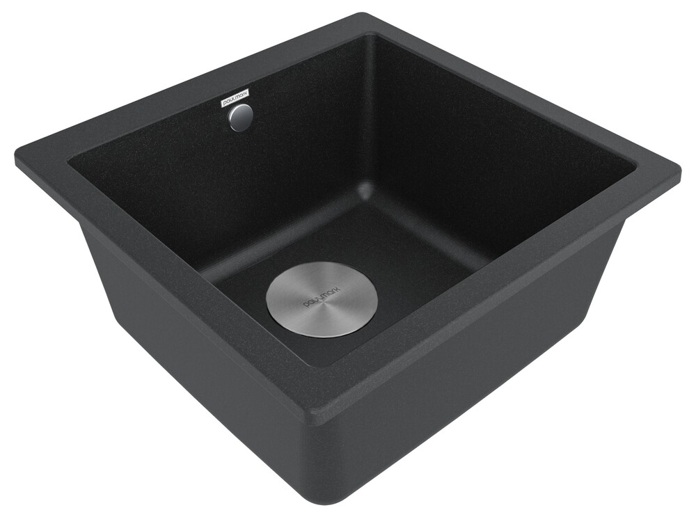 Детальное фото товара: Paulmark GERA 50, мойка, гранит, черный