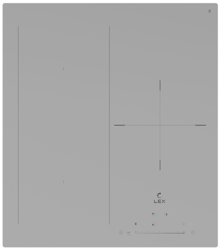Фото товара: LEX EVI 431A GR индукционная поверхность