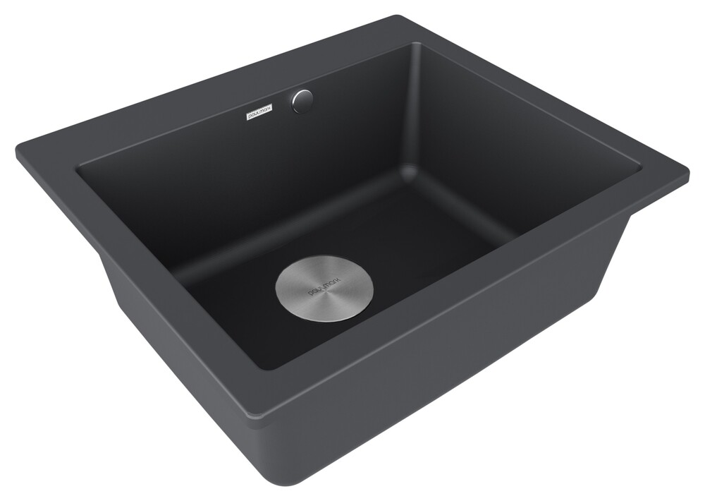 Детальное фото товара: Paulmark KANTE 60, мойка, гранит, антрацит