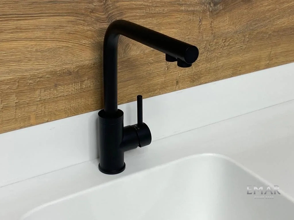 Детальное фото товара: Emar ECB 7015 Black, смеситель, черный