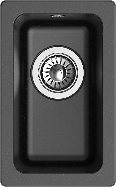 Фото товара: Rivelato BERKANA BK-25 nero, мойка, гранит, черный