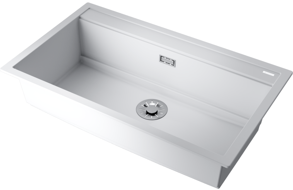 Детальное фото товара: Omoikiri Kitagawa 86-LB-WH, мойка, керамика, белый