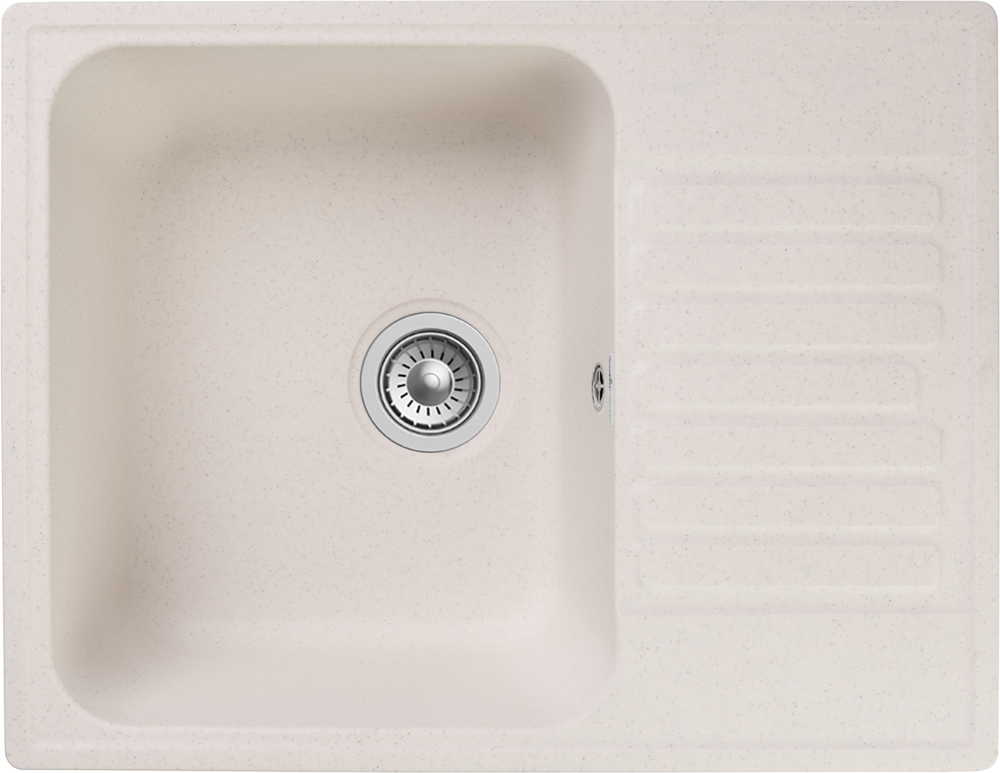 Фото товара: GranFest QUARZ GF-Z13, мойка, гранит, белый