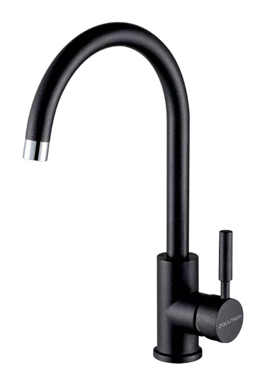 Фото товара: Paulmark HOLSTEIN, смеситель, гранит, черный