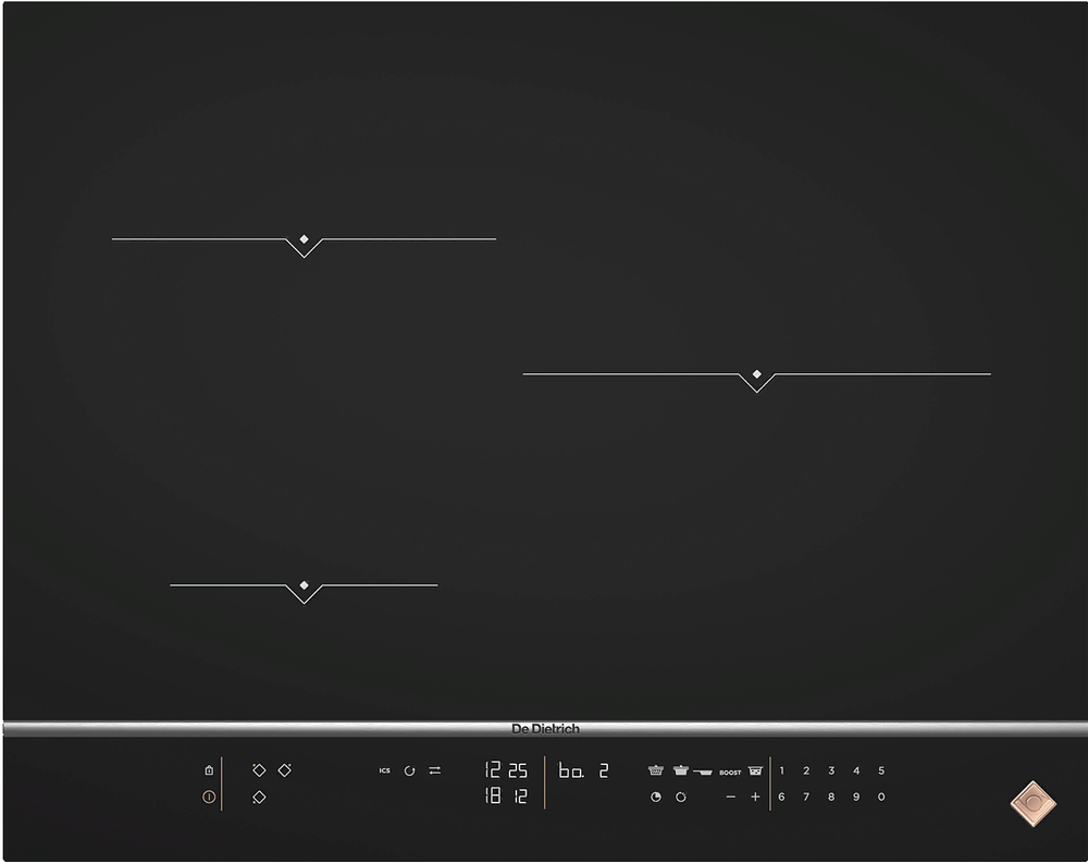Фото товара: De Dietrich DPI7572X индукционная поверхность
