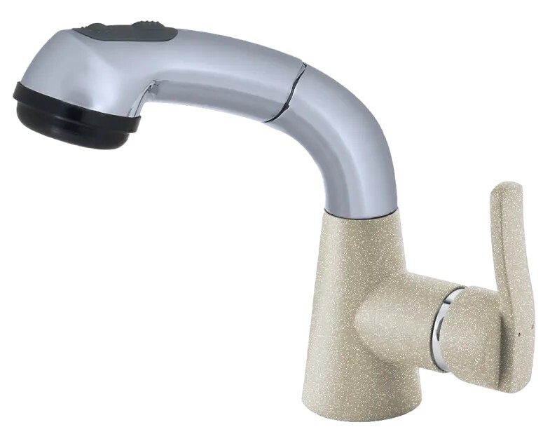 Фото товара: GranFest 3773, смеситель, мрамор, топаз