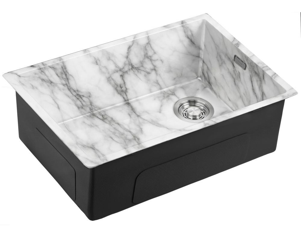 Фото товара: Emar EMB-660(UN) White Elegant, мойка, нержавеющая сталь, белый