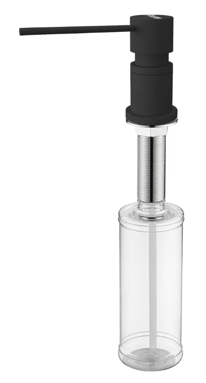 Paulmark KRAFT, дозатор для моющего средства, антрацит Фото товара: Paulmark KRAFT, дозатор для моющего средства, антрацит