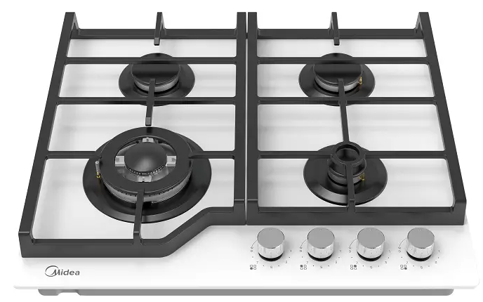 Детальное фото товара: Midea MG693TGW газовая поверхность