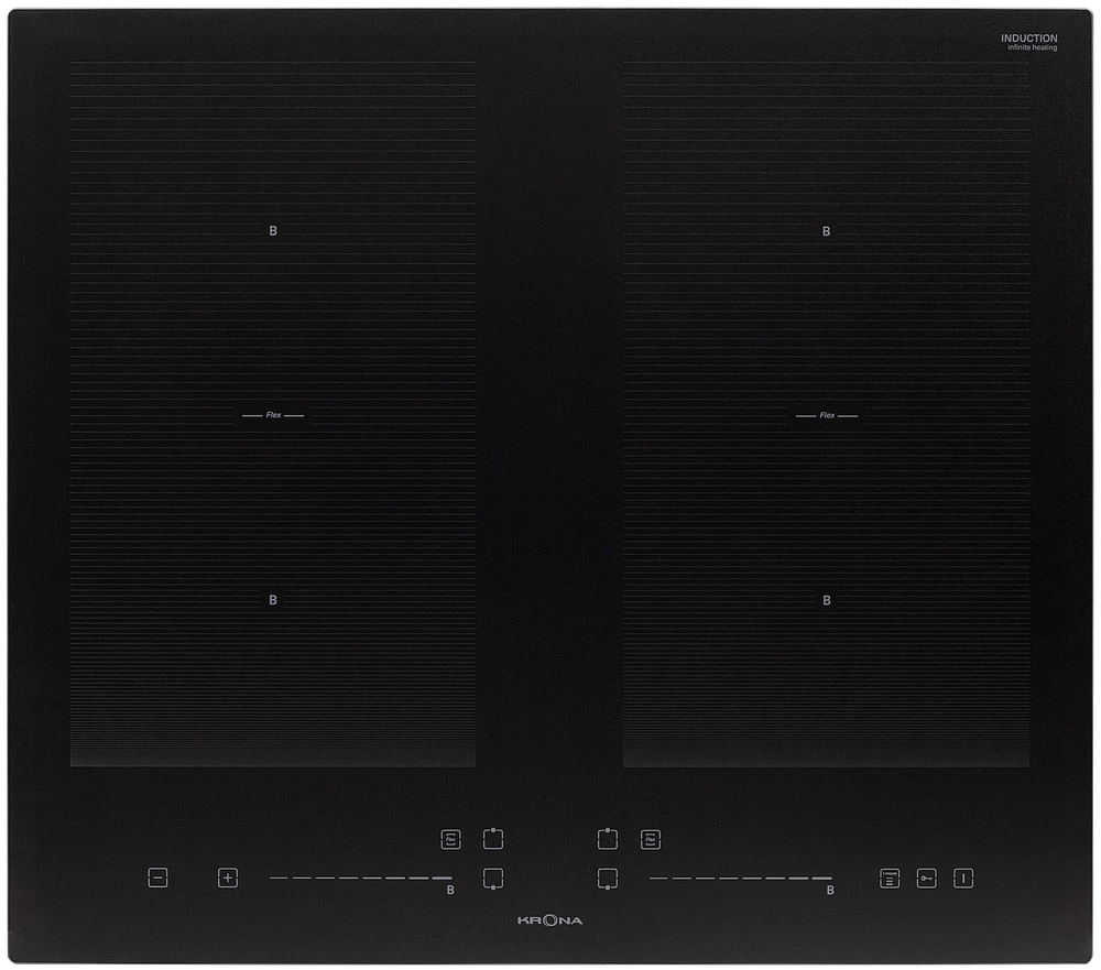 Krona ONYX ih 60 BL Фото товара: Krona ONYX ih 60 BL индукционная поверхность