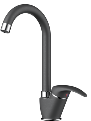 Фото товара: Omoikiri Umi-BL, смеситель, гранит, черный