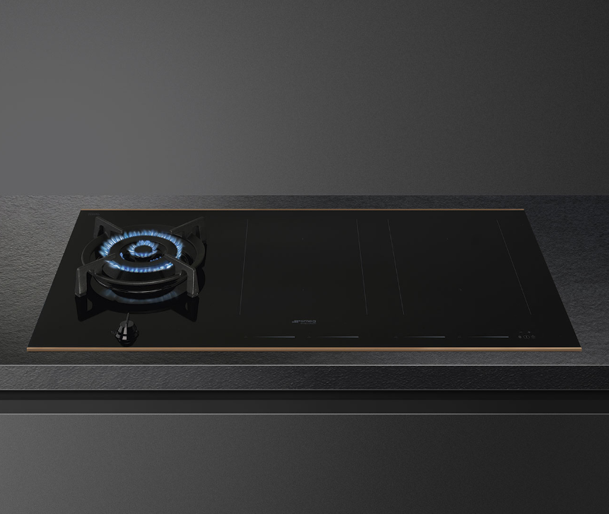 Детальное фото товара: Smeg PM6954R комбинированная поверхность