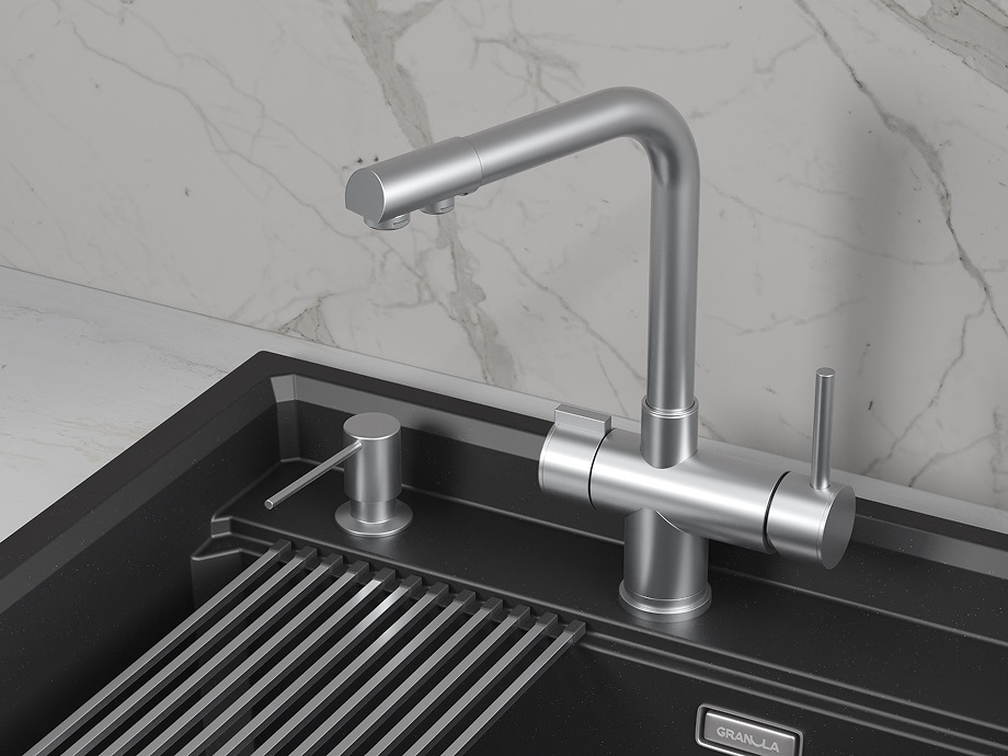 Фото товара: GRANULA 4832 ролл-мат, нержавеющая сталь