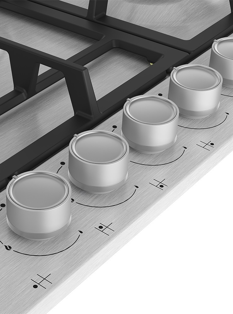 Детальное фото товара: Beko HIAW 75225 SX газовая поверхность