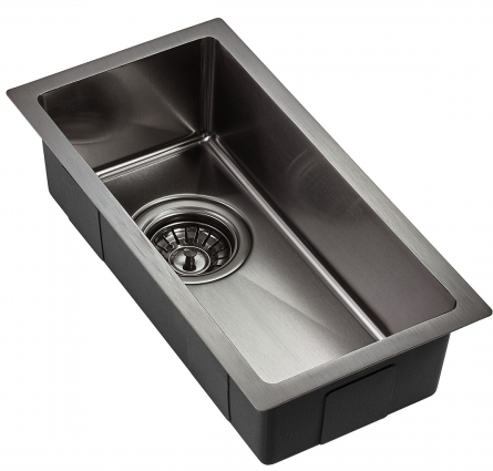 Фото товара: Emar EMB-126A PVD Nano Dark, мойка, вороненая сталь
