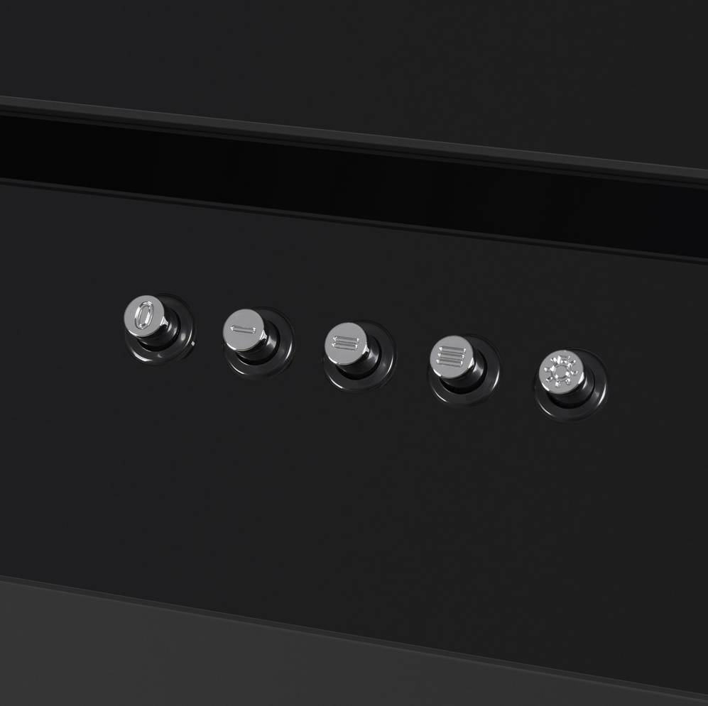 Детальное фото товара: Maunfeld WIND PUSH 60 Glass Black