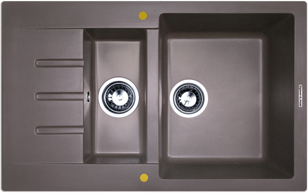 Фото товара: Zigmund & Shtain RECHTECK 775.2, мойка, швейцарский шоколад