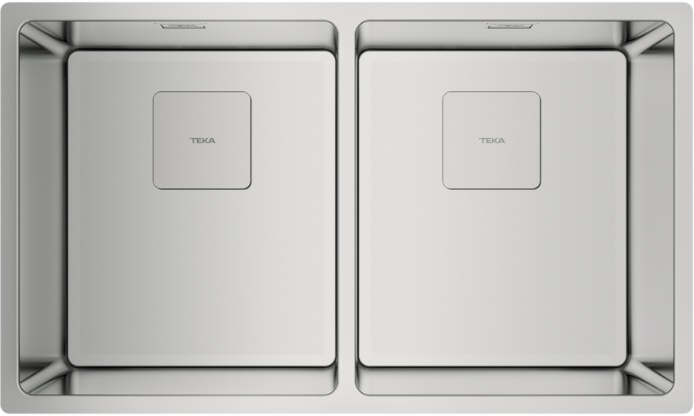 Фото товара: Teka FLEXLINEA RS15 2B 740, мойка, нержавеющая сталь полированная