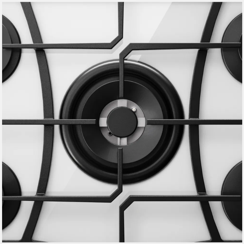 Kuppersberg FG 77 W Детальное фото товара: Kuppersberg FG 77 W газовая поверхность