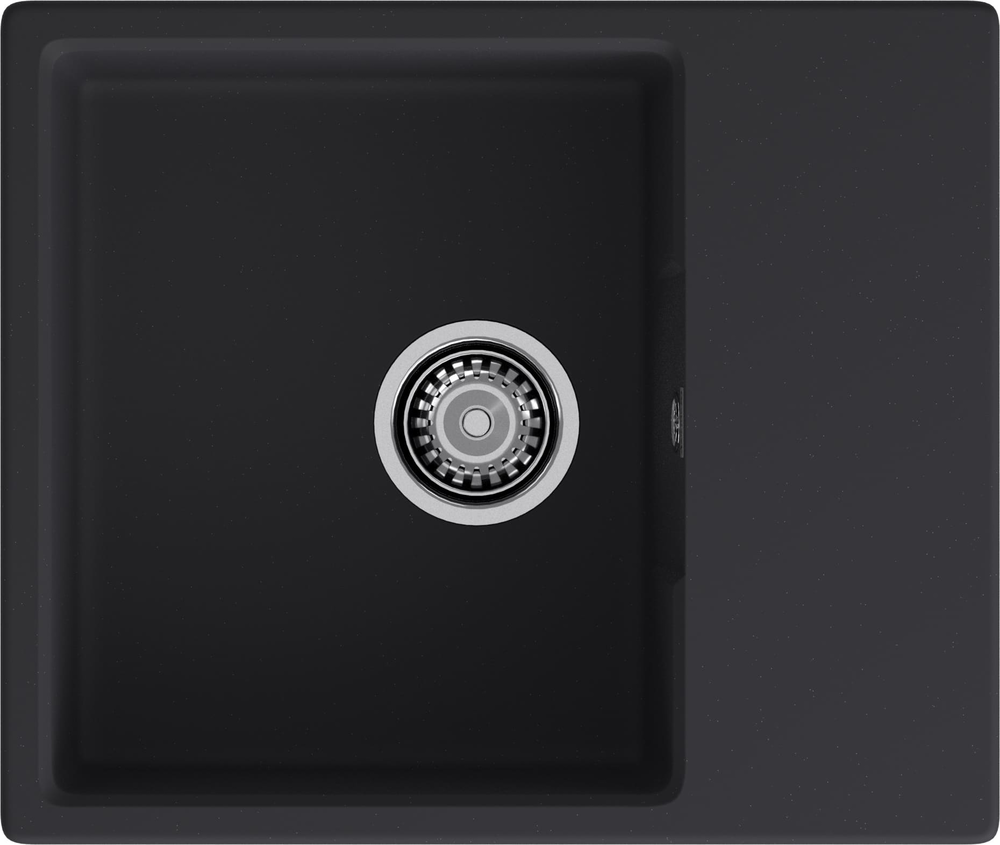 Фото товара: GranFest URBAN GF-UR-658L, мойка, гранит, черный