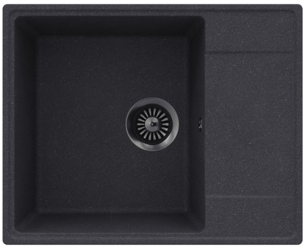 Фото товара: Maunfeld Lacrima 605 MFQS-605DGR, мойка, гранит, темно-серый