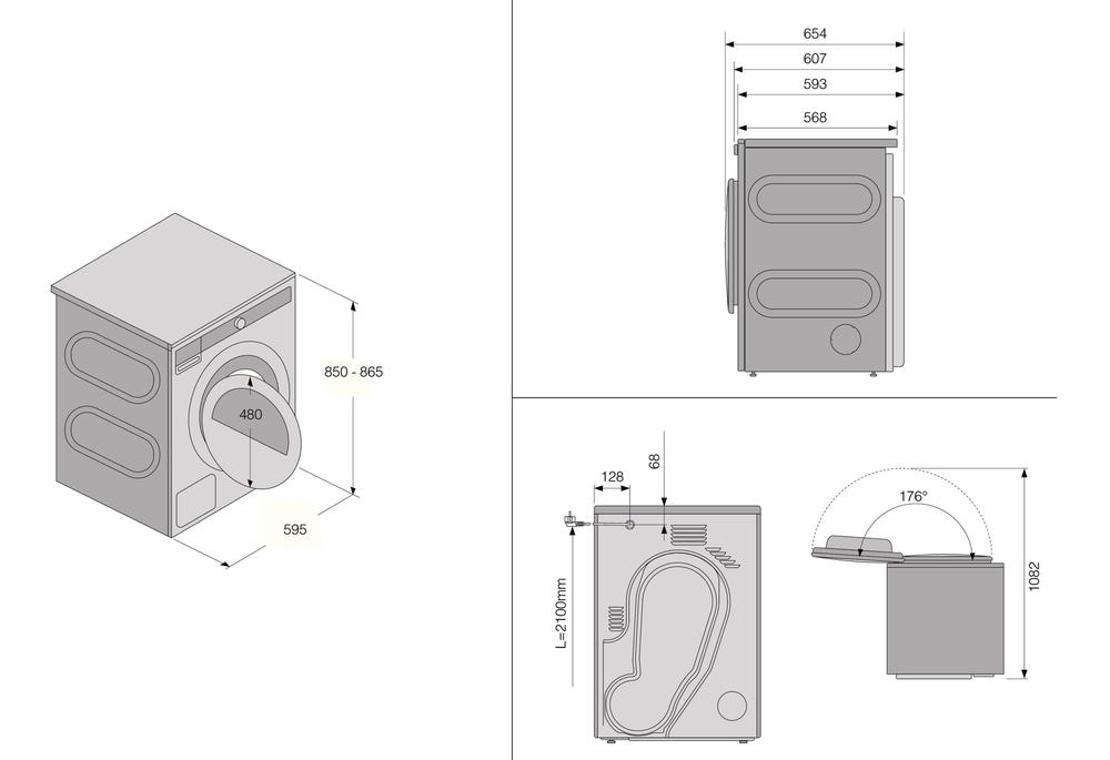 ASKO T409HS.W Детальное фото товара: ASKO T409HS.W