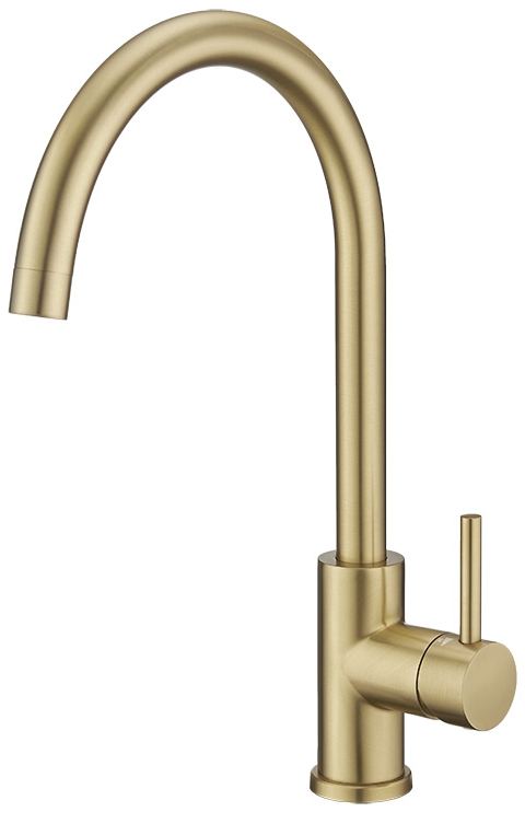 Фото товара: Emar ECB-3004 PVD Matt Gold, смеситель, матовое золото