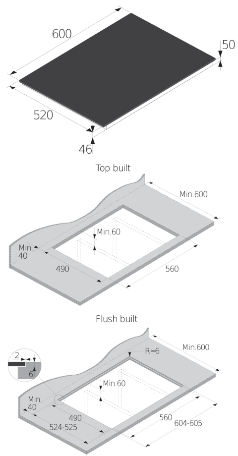 Детальное фото товара: ASKO HI5642FMG1 индукционная поверхность