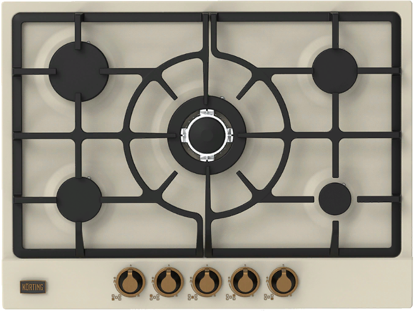 Фото товара: Korting HG 761 CTB газовая поверхность