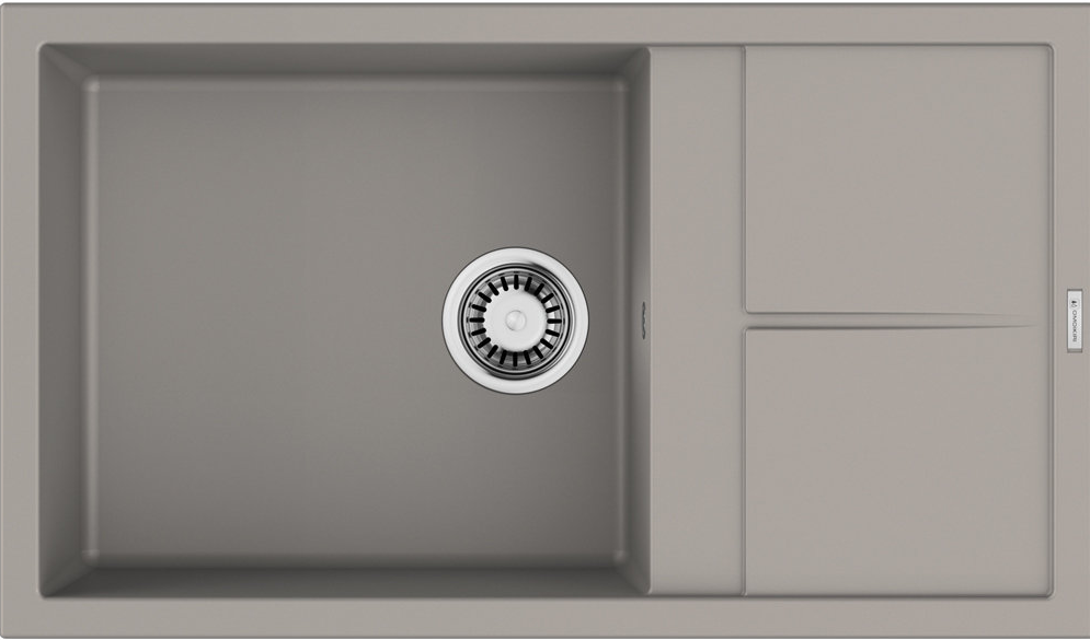 Фото товара: Omoikiri Sumi 86A-GR, мойка, керамика, ленинградский серый